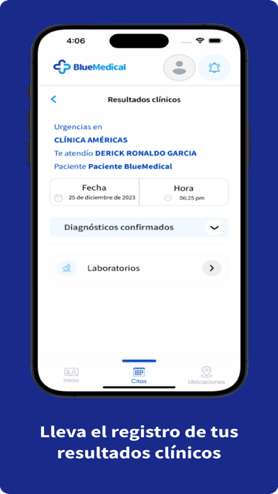 BlueMedical Screenshot