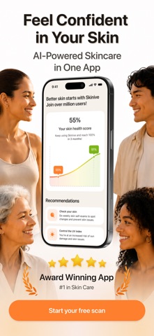 Mole Tracker,  SkinCare & SPF iPhone screenshot