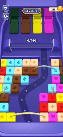 Cube Flow: Color Sort Master Screenshot 5 of 10