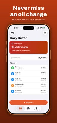 Steerlog: Car Maintenance Log screenshot 1