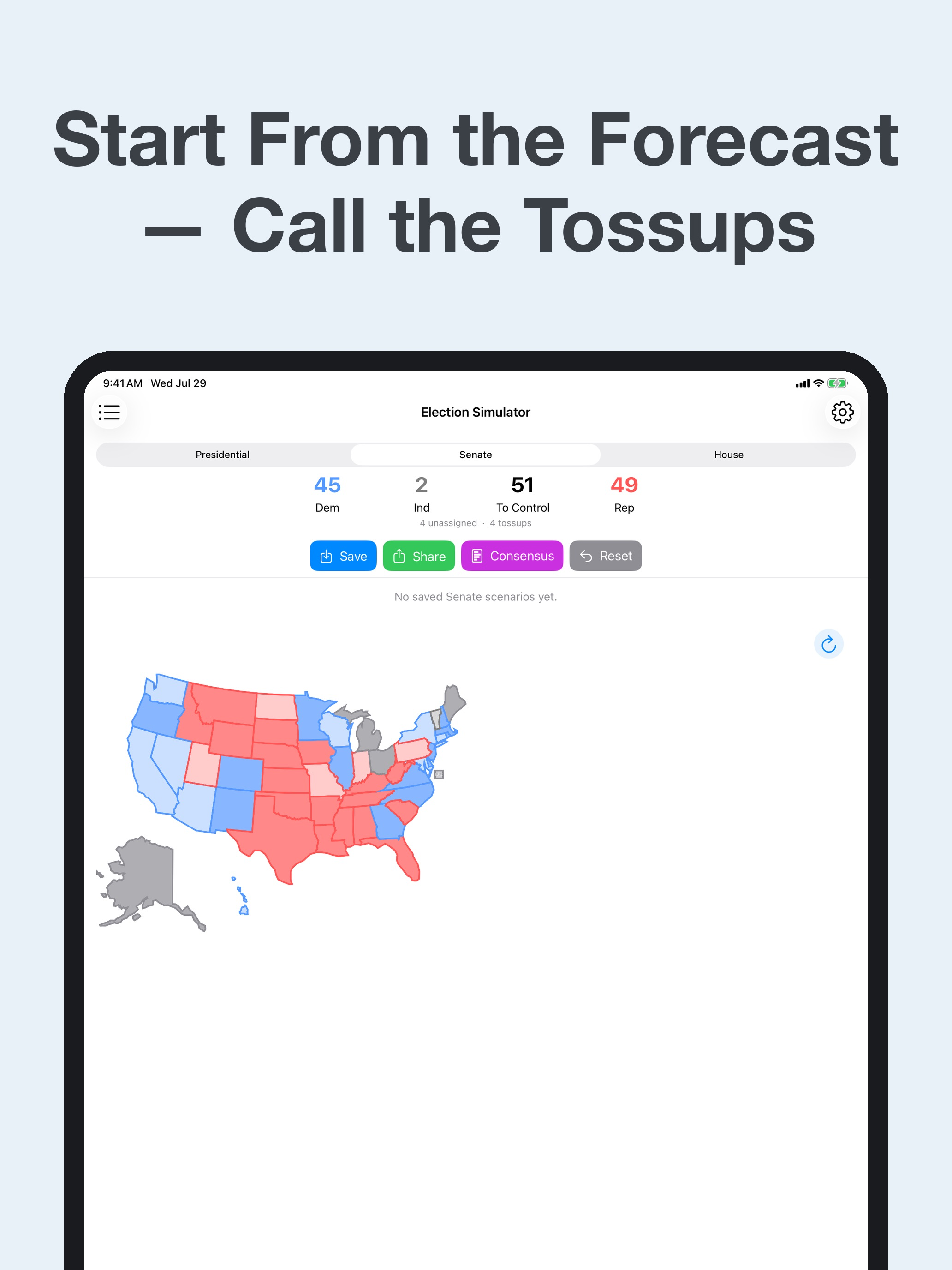VoteMapper Election Simulator screenshot 5