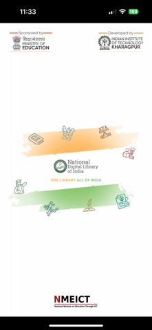 National Digital Library India screenshot