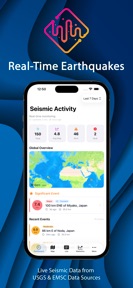 Earthquake Monitor Live Map screenshot