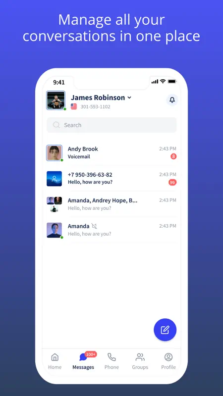 Phound: Call, Message & Meet screenshot 3 of 7