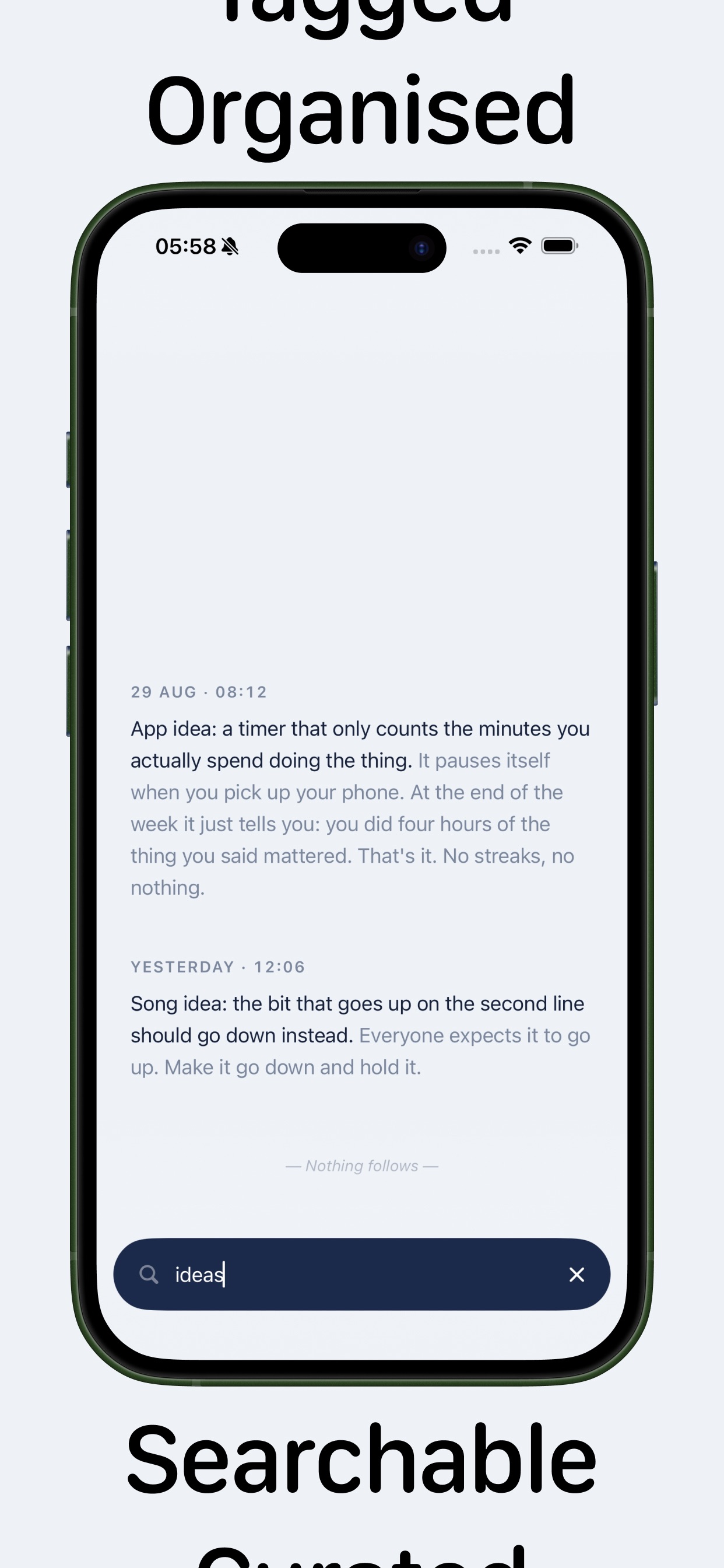 Screenshot 4 of Bluub: Voice Notes & Diary