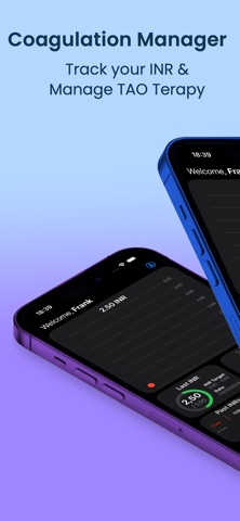 INR Tracker & Dose Manager iPhone screenshot