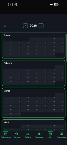 Cuadrante Turnos Screenshot 4 of 8
