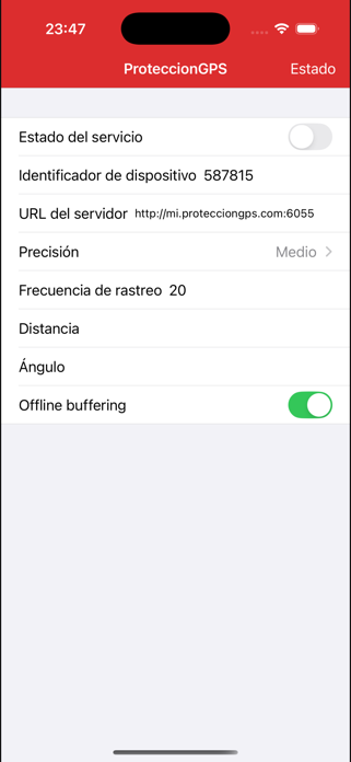 ProteccionGPS Screenshot 1 of 3