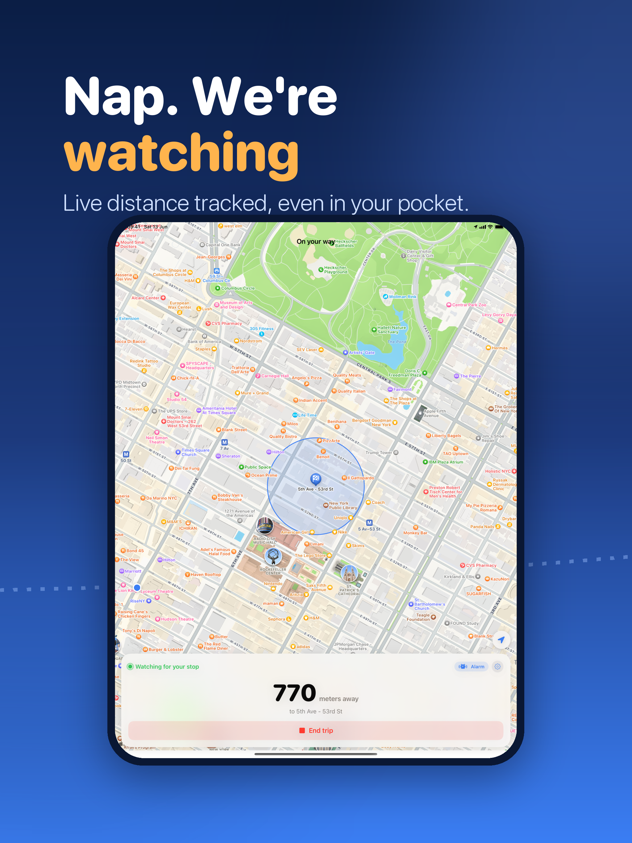 GPS Alarm: Location Alert