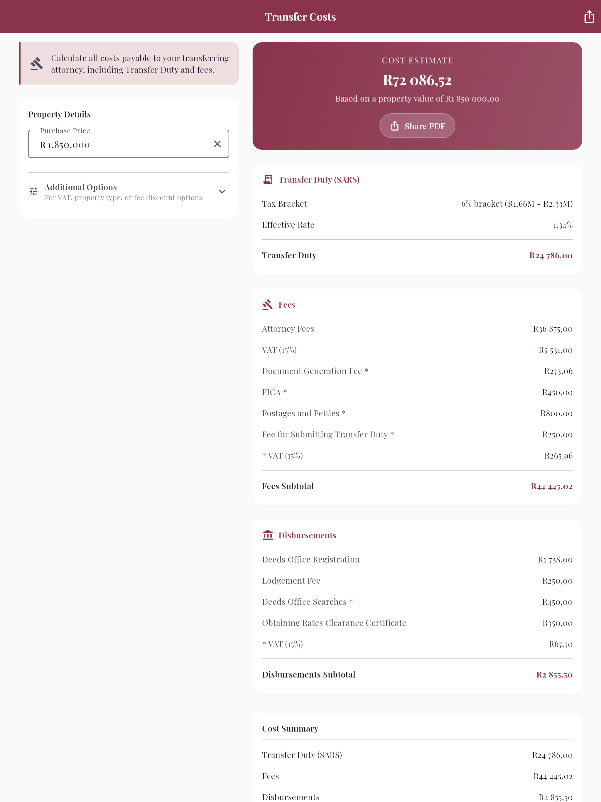 Kruger & Bekker Attorneys screenshot 8