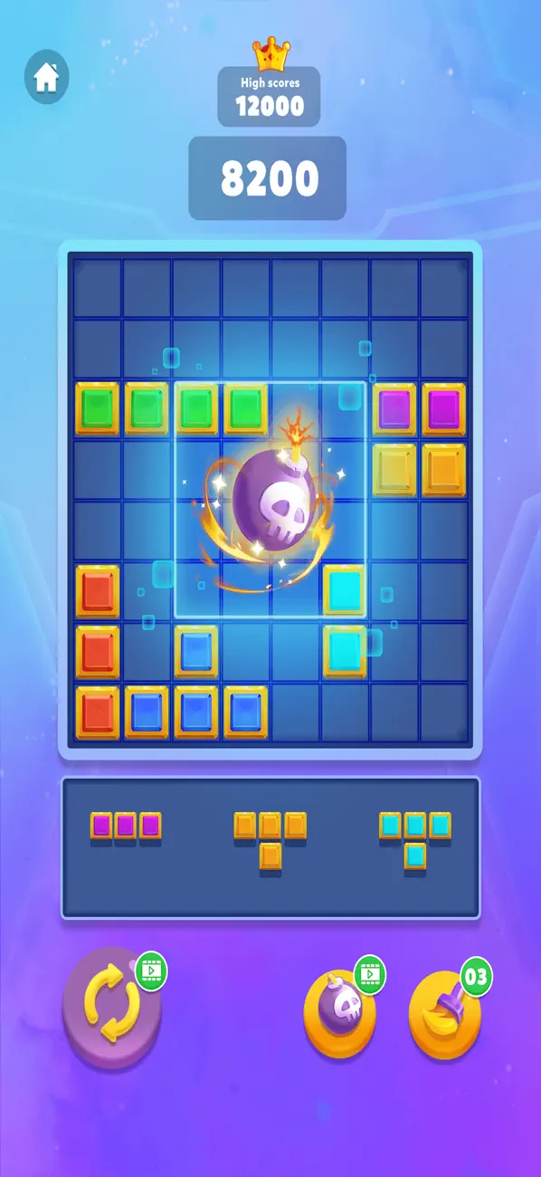 Screenshot #1 pour Block Puzzle & Jewel Blast