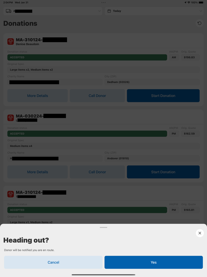 Resupply Driver App V2