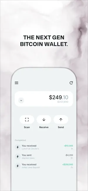 Lexe Wallet screenshot 1