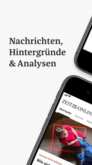 Screenshot von DIE ZEIT – Nachrichten auf dem iPhone 1