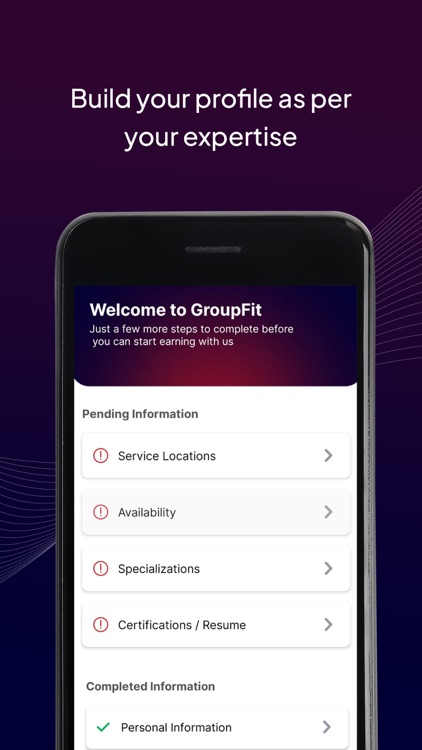 Group Fit Trainer-Track & Earn