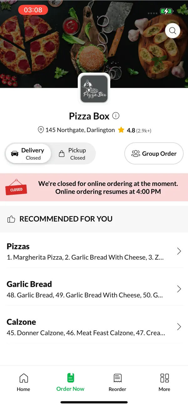 Screenshot #2 pour Pizza Box Darlington