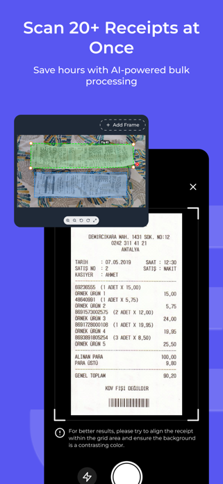 Ezpense: Receipt Scanner Screenshot 1 of 6