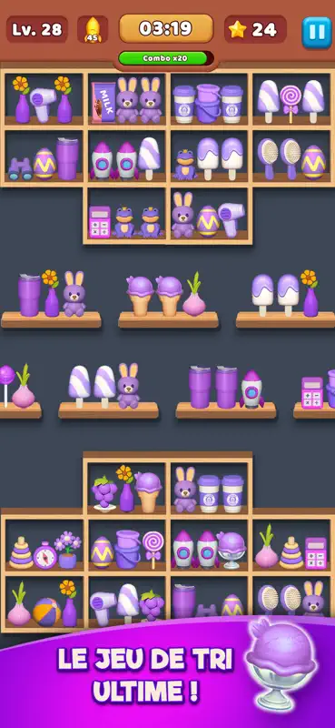 Tri des marchandises : Match 3 screenshot 8 of 10