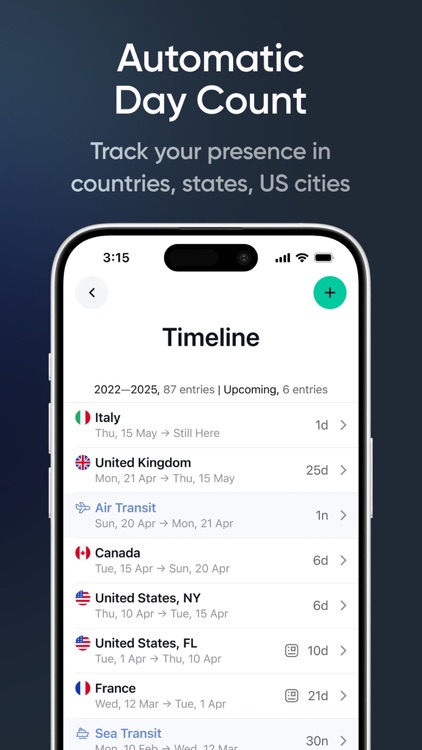 Flamingo – Tax & Visa Tracker