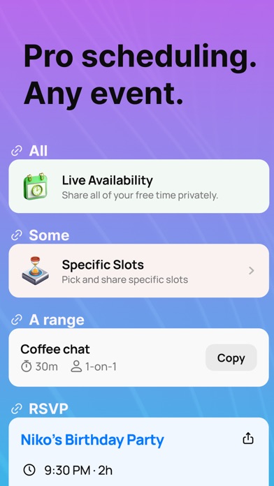 moment: work & life calendar Screenshot
