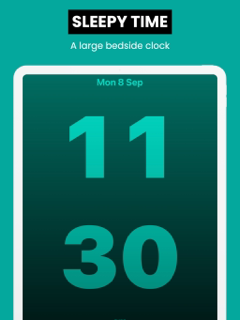 Bed Time | Large Clock screenshot 7