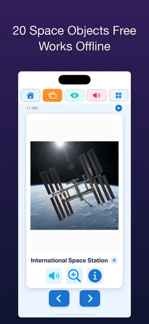 100 Space: Kids Cosmos Atlas screenshot 2