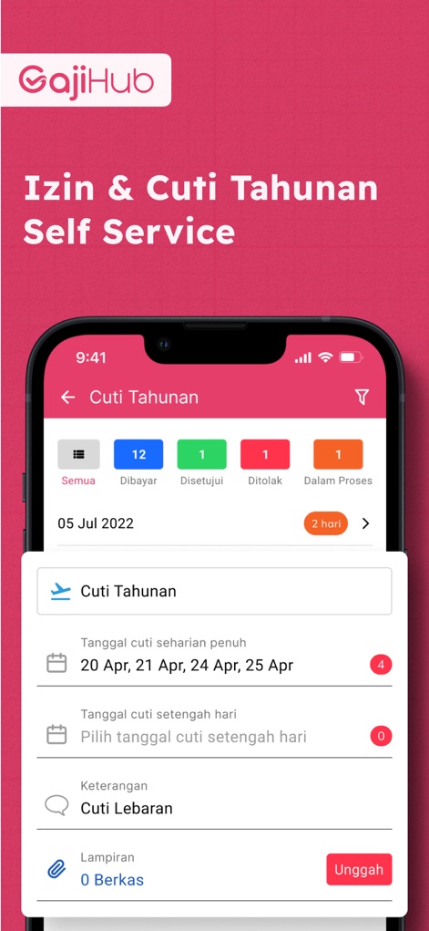 Gajihub - Payroll & Absensi - gajihub-hr-self-service-leave-request