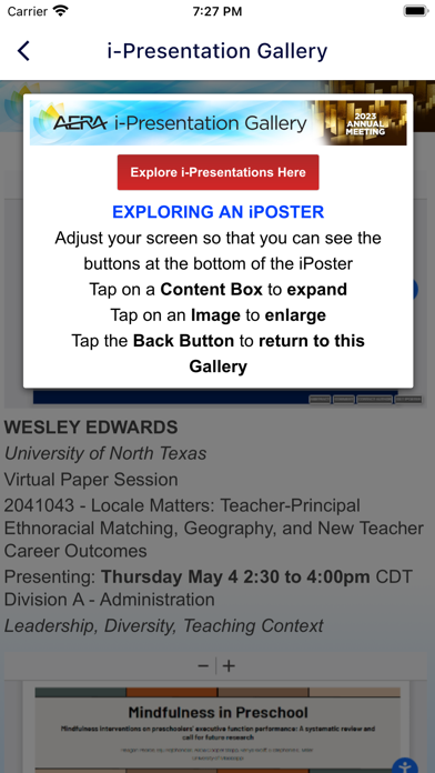 AERA 2025 Annual Meeting Screenshot