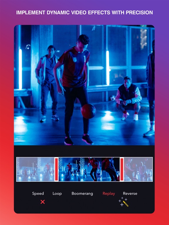 Hilights Video Editor Maker iPad screenshot 7 - Photo & Video app