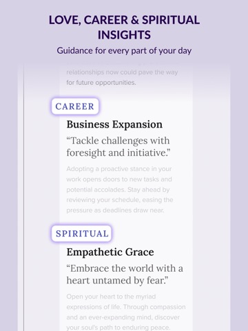 FORCETELLER: Daily Horoscope iPad screenshot