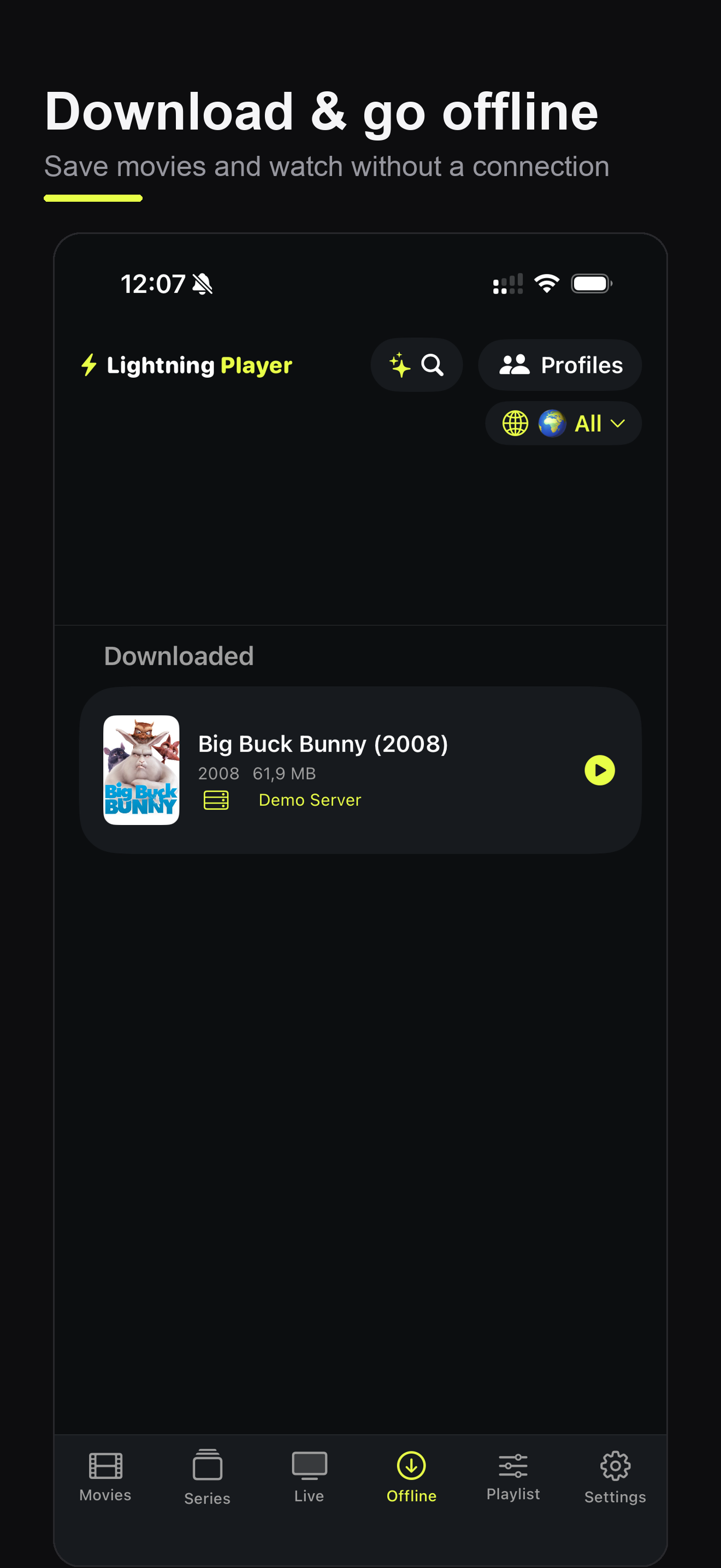 Lightning Player Pro screenshot 6