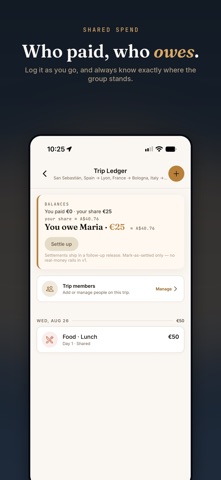 Wandercrafted: AI Trip Planner Screenshot 9 of 10