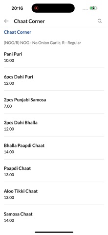 Choice Indian Food screenshot