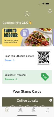 Food at GSK screenshot