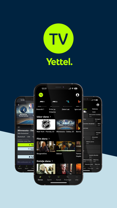 Yettel TV Screenshot