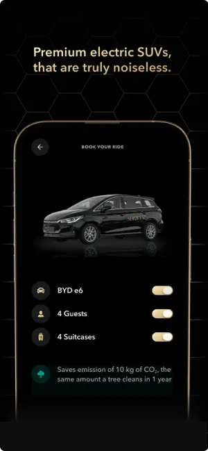 Shoffr: premium taxi service screenshot 3