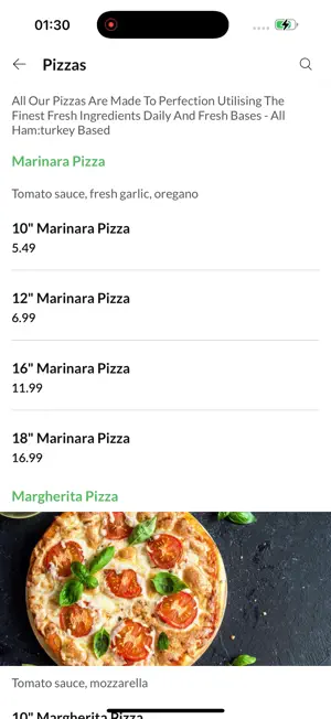 The Village Pizzeria Burnley screenshot 3