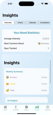 MoodBloom – Emotion Tracker Screenshot 5 of 9