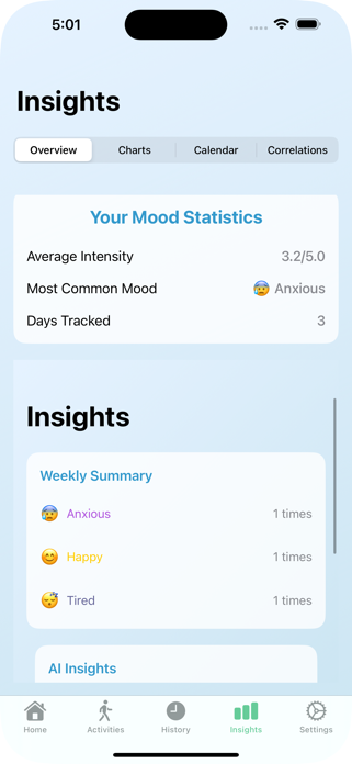 MoodBloom – Emotion Tracker Screenshot 5 of 9