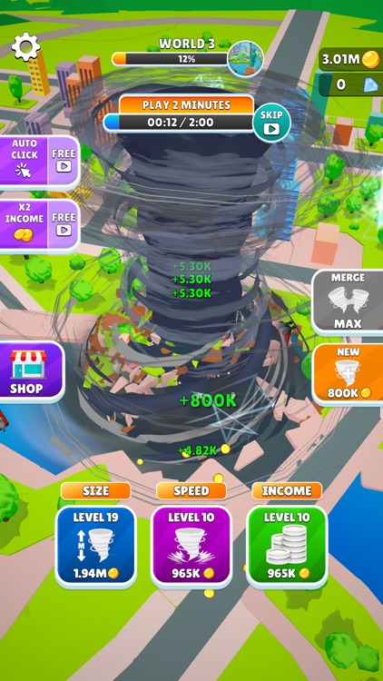 Idle Tornado Simulator screenshot-6