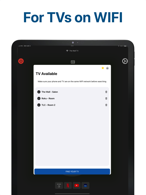TV Remote • Universal Control iPad screenshot 3 - Utilities app