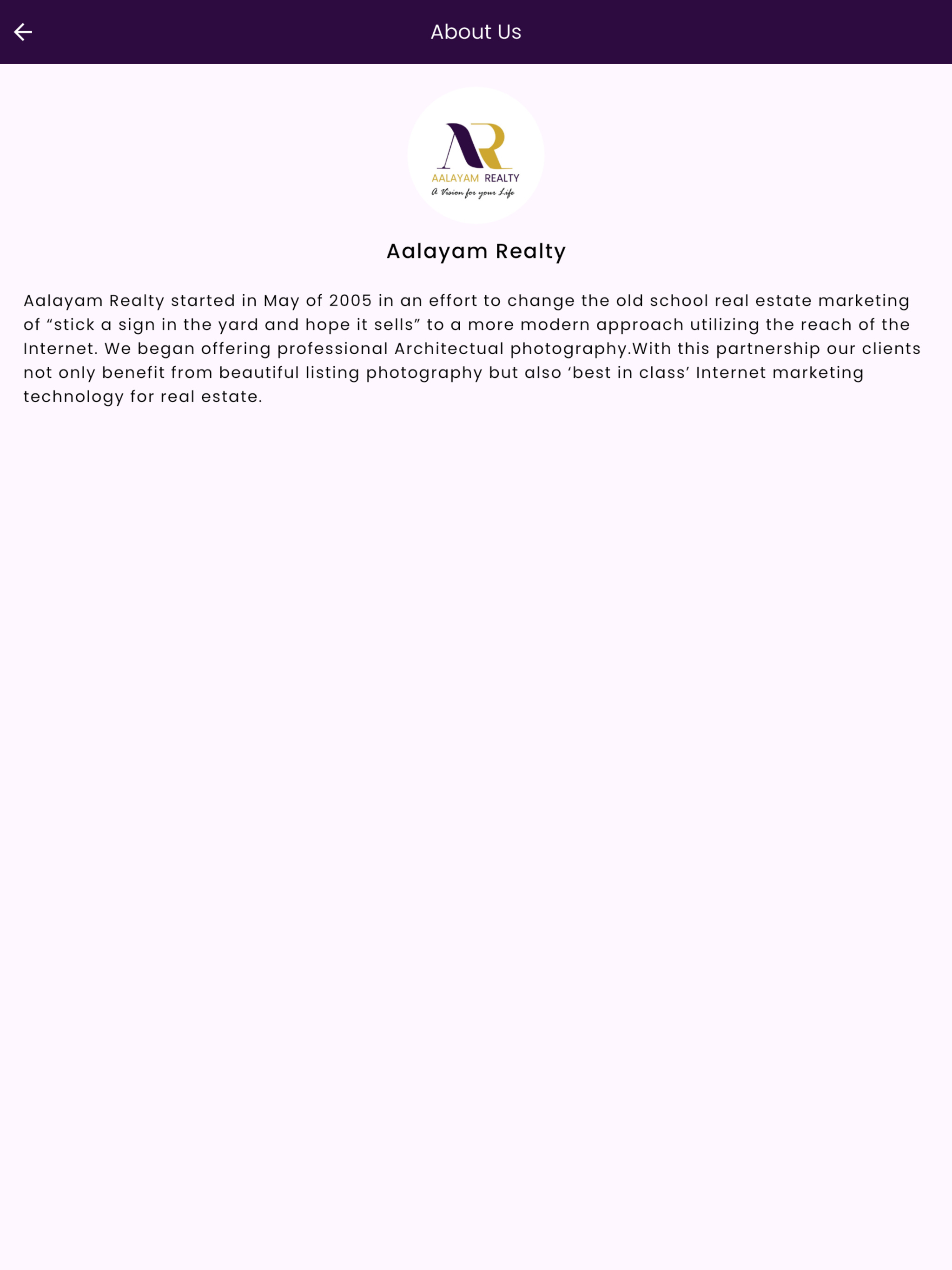 Aalayam Realty screenshot 8
