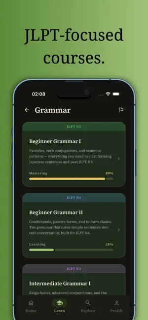 Kitsugo: Learn Japanese screenshot 2