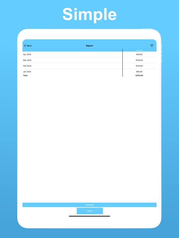 uBudget: Finance Planner iPad screenshot 4 - Finance app