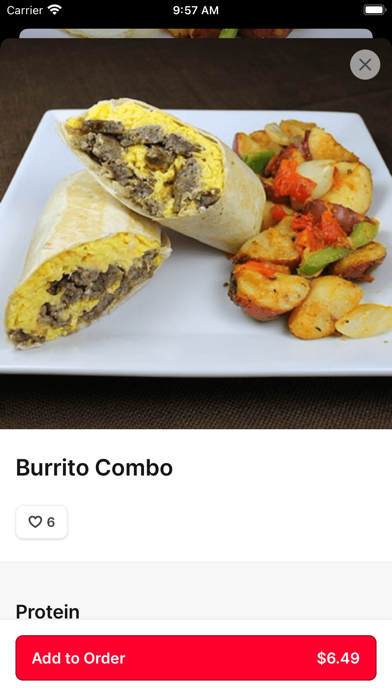 Gut Busters To Go iPhone screenshot 4 - Food & Drink app