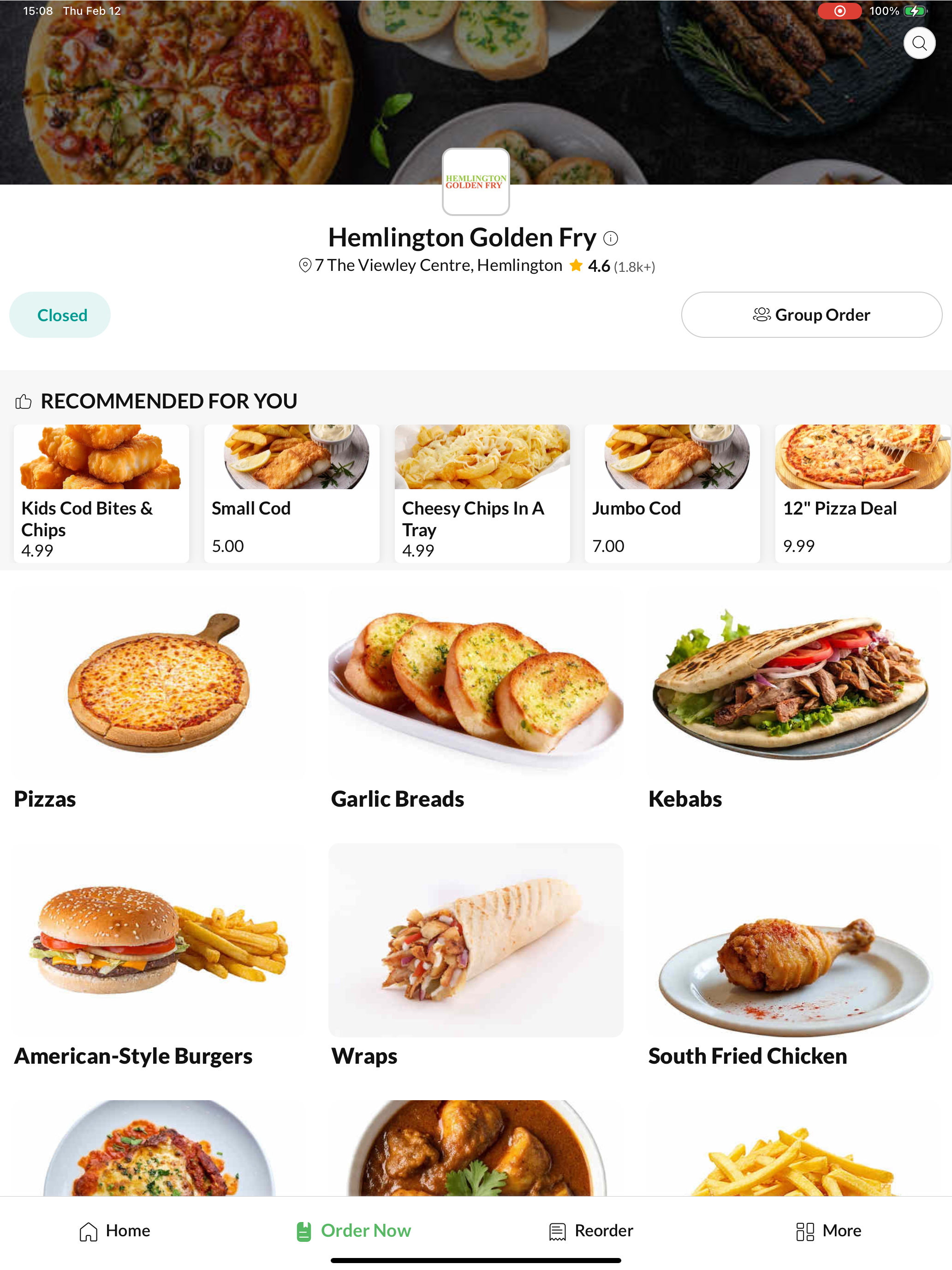 Hemlington Golden Fry screenshot 6