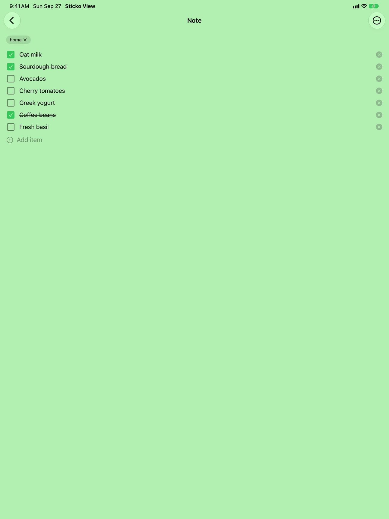 Screenshot 6 of Sticko: Notes & Widget