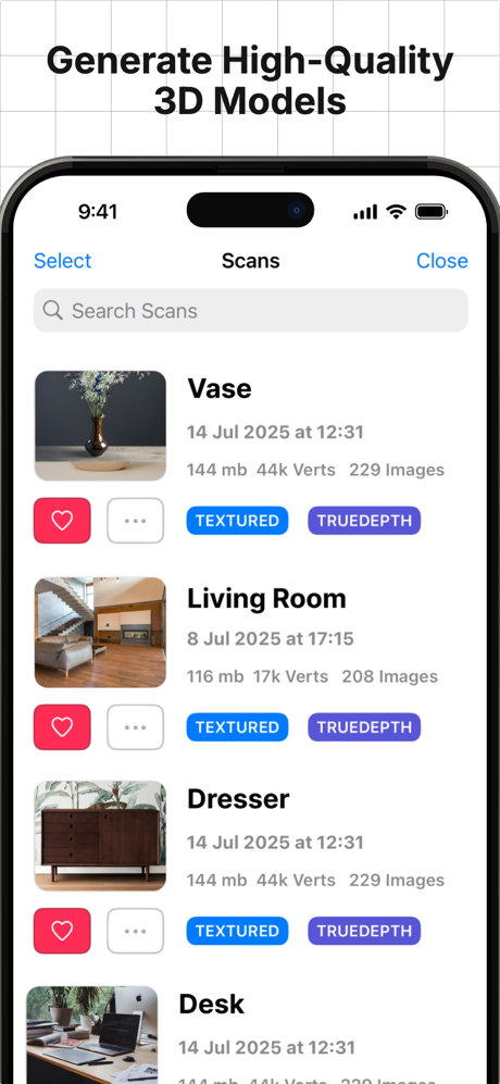 3d Scanner App™ screenshot 4