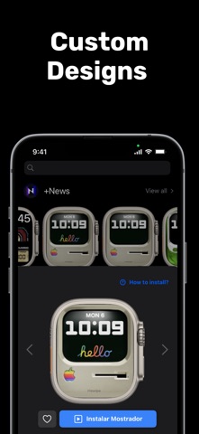 Watch Faces Gallery: Newipe Screenshot 5 of 6