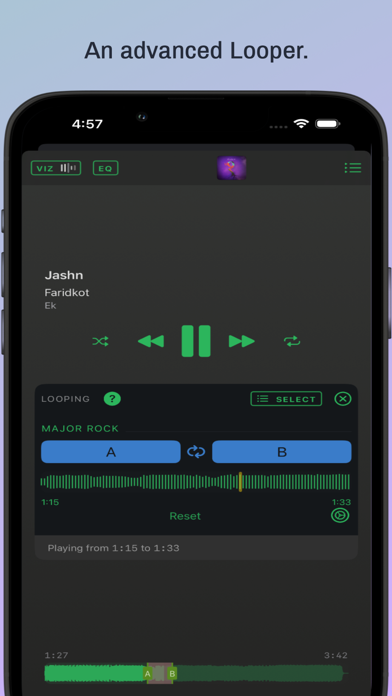 Muziqi - Pro Audio Player Screenshot